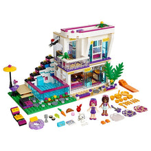 Load image into Gallery viewer, Compatible legoinglys friends 760pcs Pop Star House Constructor Model Kit Blocks Bricks Toys For Boys Girls Children Modeling