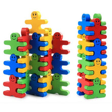 Load image into Gallery viewer, Montessori Toys Wooden Educational Toys for Children Early Learning Materials Baby Intelligence Balance Villain Games 16PCS/Set